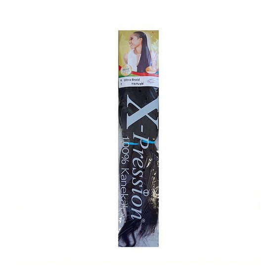 Extensiones para el Pelo X-Pression Nº T1B/Purple