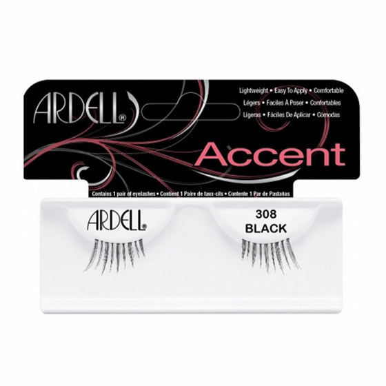 Falsche Wimpern Ardell Accent 308 Schwarz