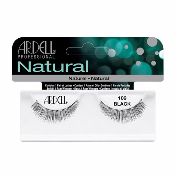 Pestañas Postizas Ardell Pro Natural 109 Negro