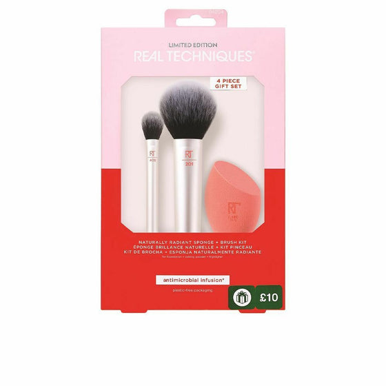 Make-Up Set Real Techniques Naturally Radiant (4 pcs)