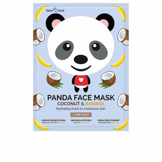 Moisturizing Facial Mask 7th Heaven Animal Panda Coconut Banana (1 uds)