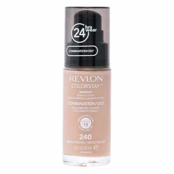 Flüssig-Make-up-Grundierung Colorstay Revlon Foundation Makeup (30 ml)