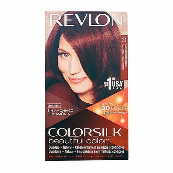 Dye No Ammonia Colorsilk Revlon Dark copper chestnut