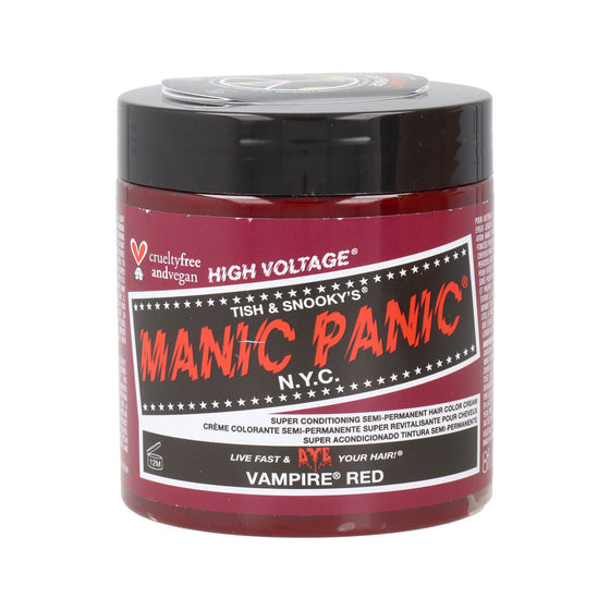 Demi-permanentes Färbemittel Manic Panic Panic High Rot Vegan (237 ml)