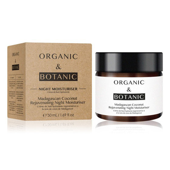 Night Cream Madagascan Coconut Organic & Botanic (50 ml)