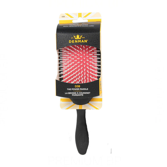 Brush Denman D38 Power Paddle Black (24,5 cm)