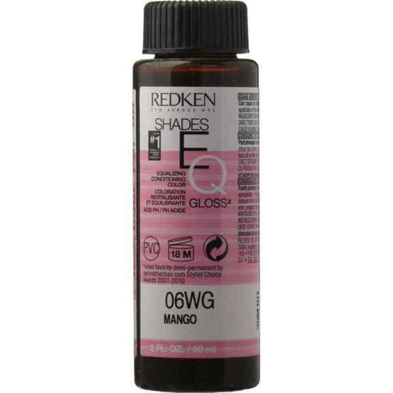 Dauerhafte Creme-Coloration Redken EQ Gloss Nº 06WG (60 ml)