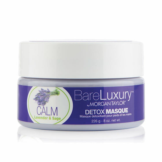 Mascarilla Detoxificante Morgan Taylor Bare Luxury Lavanda Calmante (226 g)