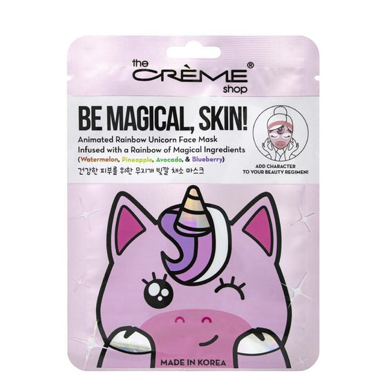 Gesichtsmaske The Crème Shop Be Magical, Skin! Rainbow Unicorn (25 g)