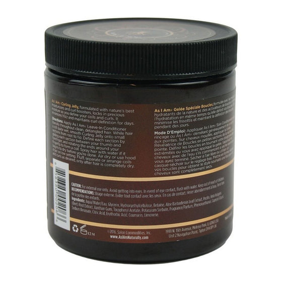 Crema para Definir Rizos As I Am Curly Jelly (227 g)