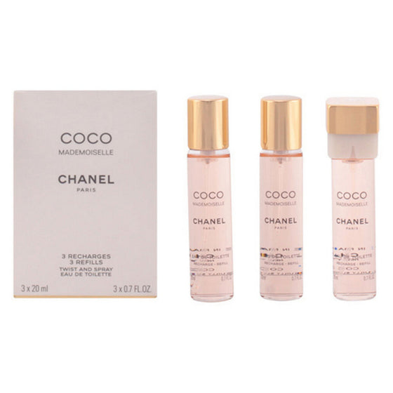 Perfume Mujer Coco Mademoiselle Chanel EDT 3 x 20 ml