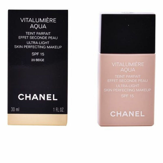 Base de Maquillaje Fluida Vitalumière Aqua Chanel