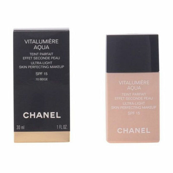 Base de Maquillaje Fluida Vitalumière Aqua Chanel