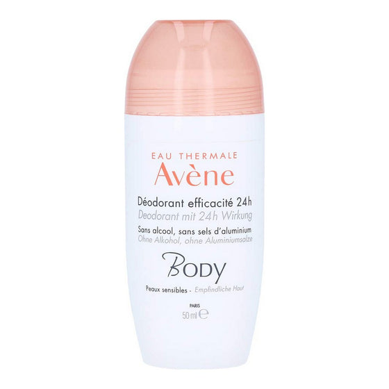 Roll-On Deodorant Body 24h Avene (30 ml)