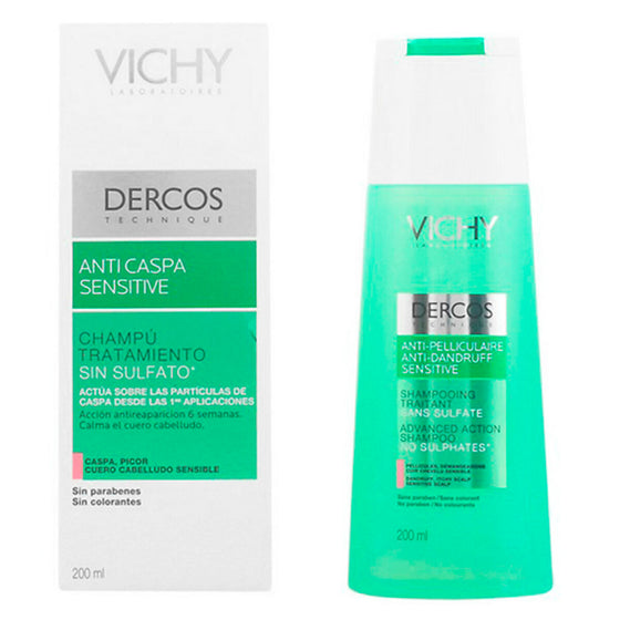 Champú Anticaspa Dercos Vichy (200 m) Cabello con caspa