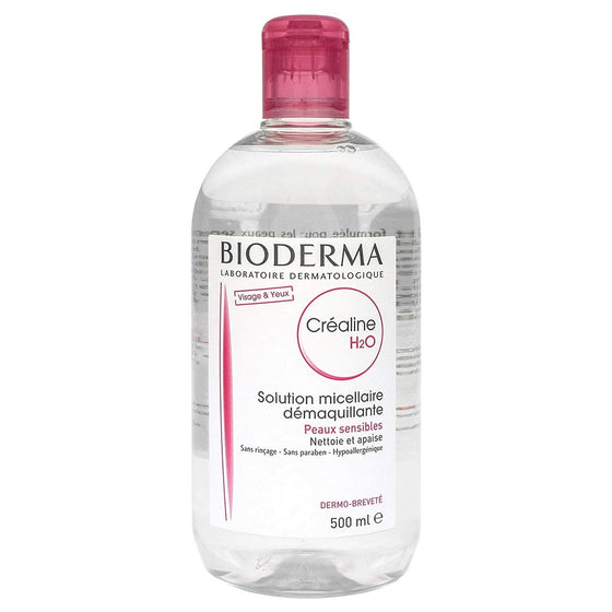 Make Up Remover Micellar Water Bioderma Creáline H2O (500 ml)