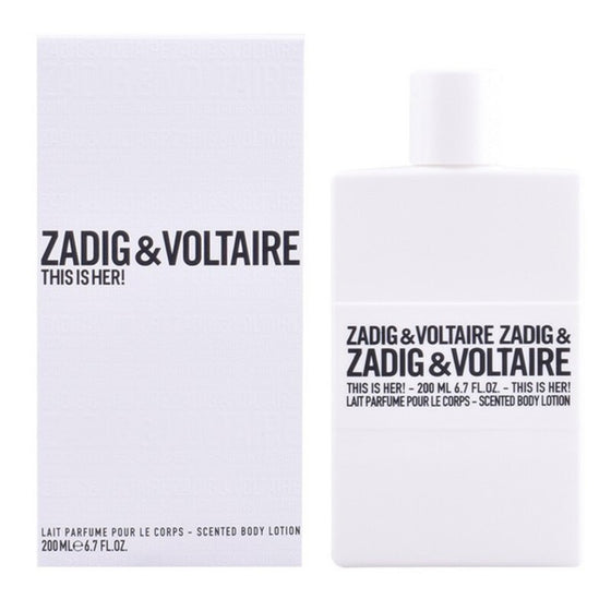 Body Lotion This is Her! Zadig & Voltaire (200 ml)