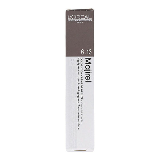 Dauerhafte Creme-Coloration L'Oreal Professionnel Paris Majirel Cool Inforced Nº 6.13 (50 ml)