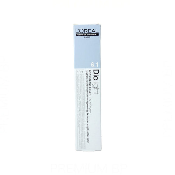 Tinte Permanente L'Oreal Professionnel Paris Dia Lights Acide Nº 6,1 Sin amoniaco (50 ml)