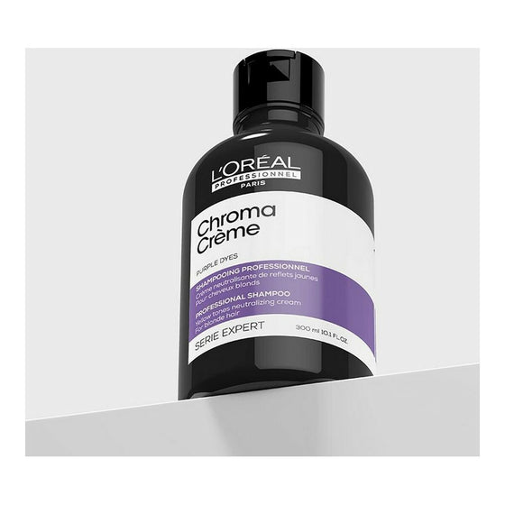 Champú Neutralizador del Color L'Oreal Professionnel Paris Chroma Crème Cabellos Rubios Antireflejos (300 ml)