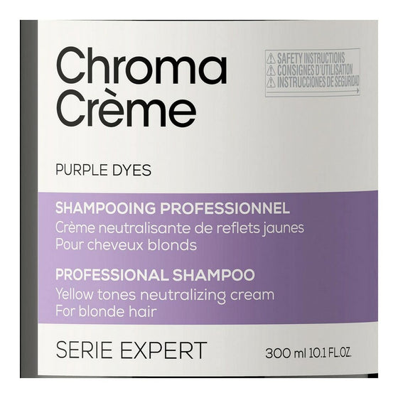 Champú Neutralizador del Color L'Oreal Professionnel Paris Chroma Crème Cabellos Rubios Antireflejos (300 ml)