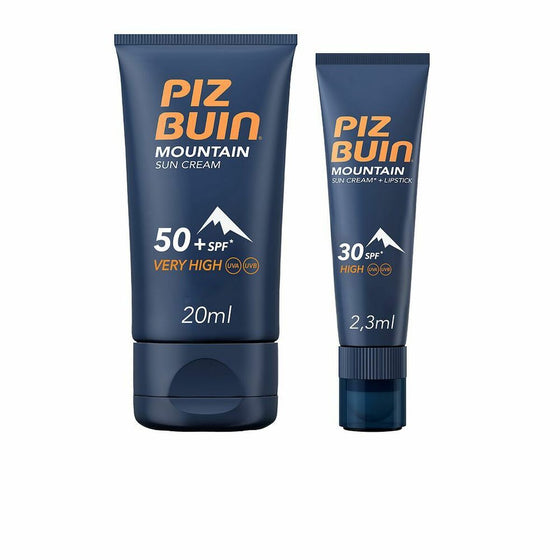 Sun Protection Set Piz Buin Mountain (Unisex) (2 pcs)