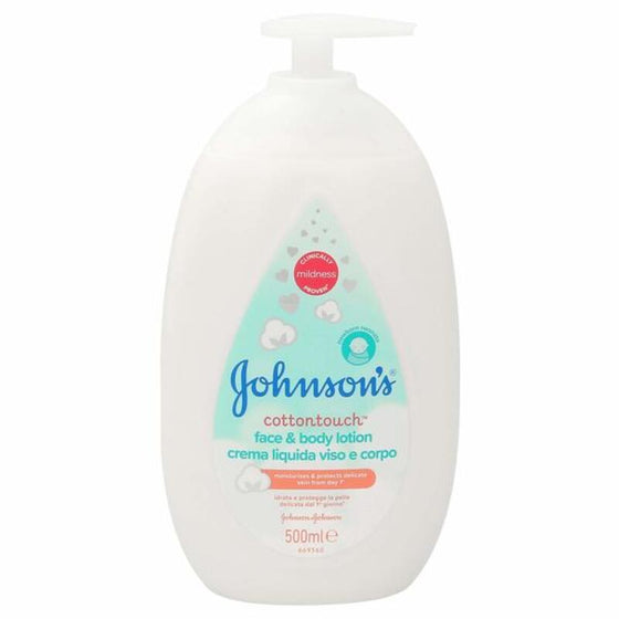 Loción Hidratante Johnson's Cottontouch Cara Bebé Cuerpo (500 ml)