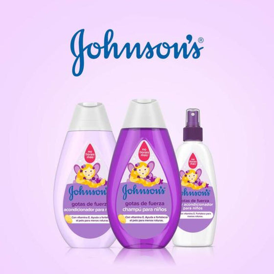 Acondicionador Fortificante Johnson's Infantil Antirotura (500 ml)