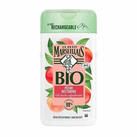 Gel de Ducha Le Petit Marseillais Organic Melocotón 12 Unidades (250 ml)