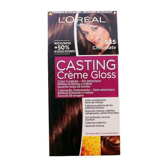 Tinte sin Amoniaco Casting Creme Gloss L'Oreal Make Up Chocolate