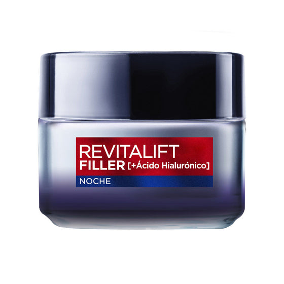 Crema de Noche L'Oreal Make Up Revitalift Filler Con ácido hialurónico (50 ml)