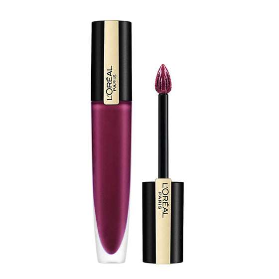 Brillo de Labios Rouge Signature Metallics L'Oreal Make Up (7 ml)