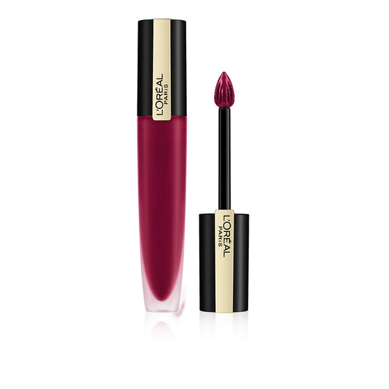 Lipstick Rouge Signature L'Oreal Make Up Nº 141 Unconquered