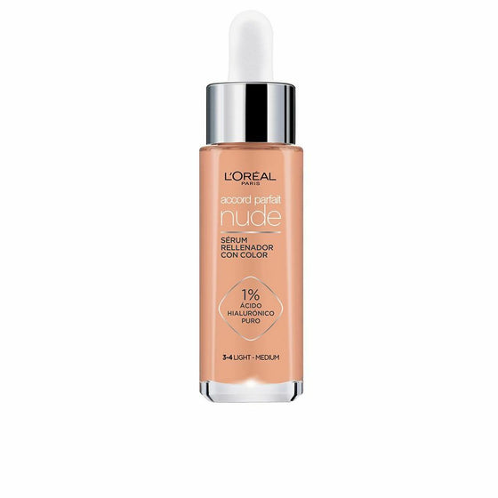 Base de Maquillaje Cremosa L'Oreal Make Up Accord Parfait 3-4 (30 ml)