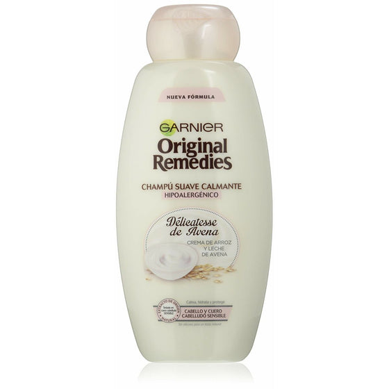 Crema de Peinado Garnier Original  Remedies  Delicatesse Avena (600 ml)