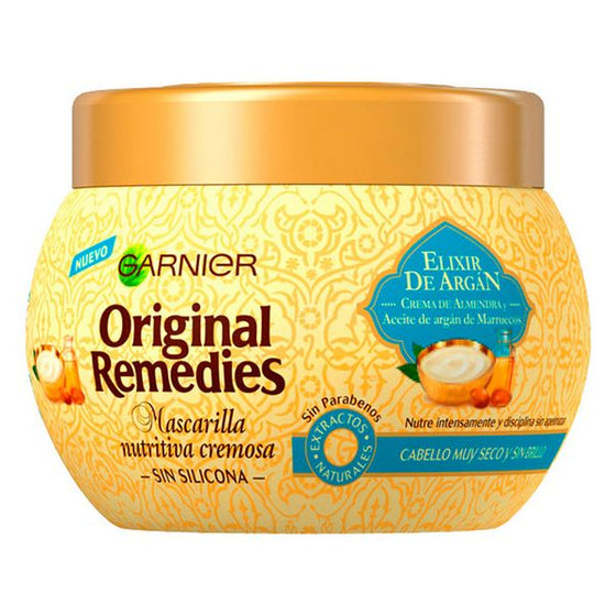 Nourishing Hair Mask Elixir De Argán Original Remedies Fructis (300 ml)