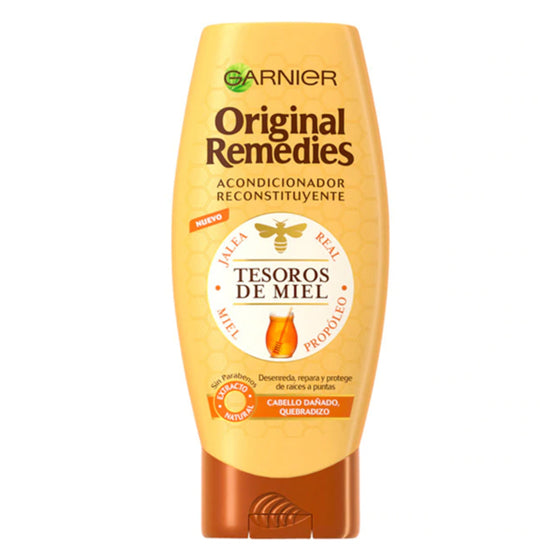 Conditioner ORIGINAL REMEDIES tesoros de miel Garnier (250 ml)