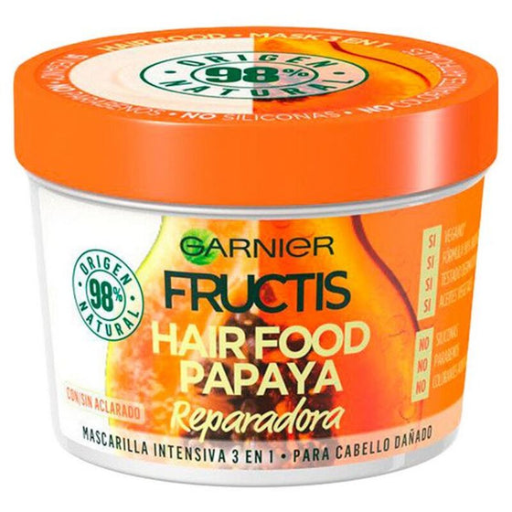 Mascarilla Capilar Reparadora Hair Food Papaya Fructis (390 ml)