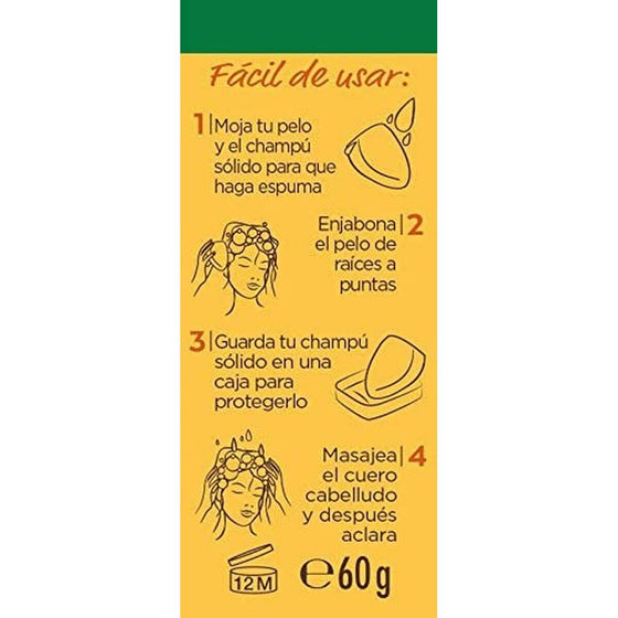 Champú Sólido Garnier Original  Remedies Tesoros de Miel  (60 g)