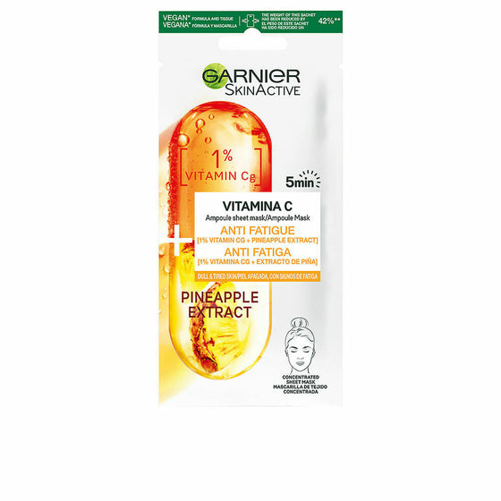 Mascarilla Facial Reafirmante Garnier SkinActive Vitamina C