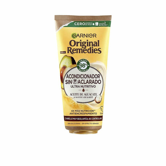 Acondicionador sin Aclarado Garnier Original Remedies Manteca de Karité Revitalizador Nutritivo Aguacate (200 ml)