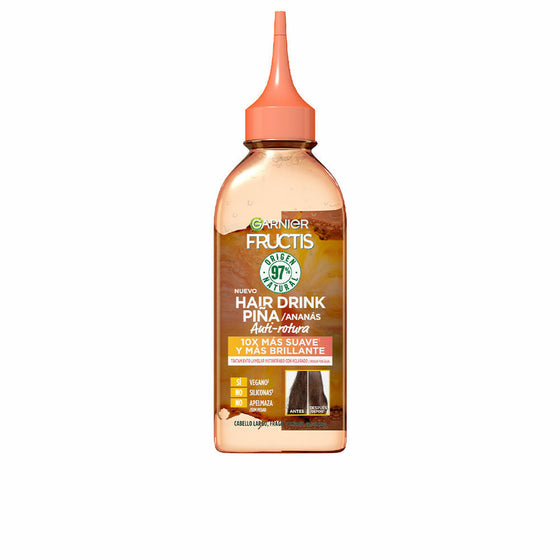 Acondicionador Antirotura Garnier Fructis Hair Drink Piña Líquido (200 ml)