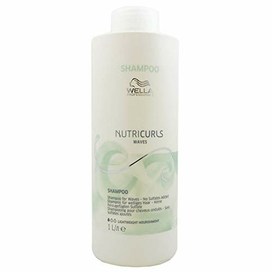 Defined Curls Shampoo Wella Nutricurls Waves (1000 ml)