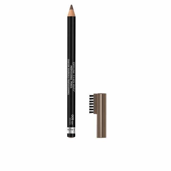 Eyebrow Pencil Rimmel London Brow This Way 005-ash brown