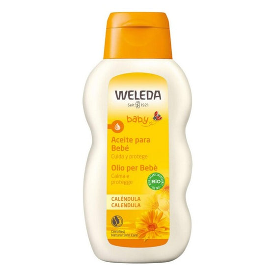 Aceite Corporal Hidratante Para Bebés Baby Weleda Caléndula (200 ml)