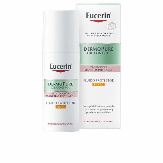 Anti Brown Spot Sun Lotion Eucerin DermoPure Anti-imperfections SPF 30 (50 ml)