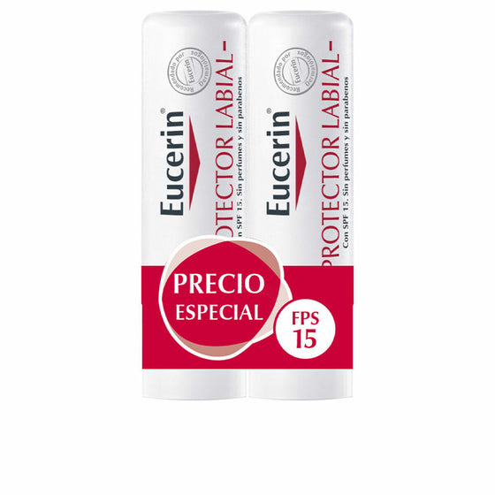 Protector Labial Eucerin PH5 Pack Spf 15 2 Unidades (4,8 g)