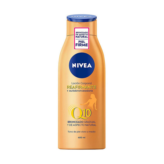 Body Lotion Nivea Self-Tanning [Lotion/Spray/Milk] Q10+ (400 ml)