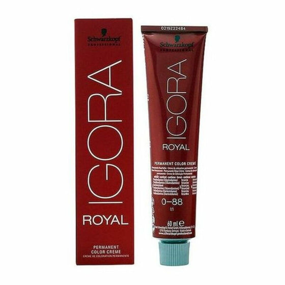 Dauerfärbung Igora Royal Schwarzkopf 0-88 (60 ml)