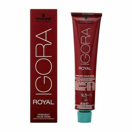 Permanent Dye Igora Royal Schwarzkopf 9.5-1 (60 ml)